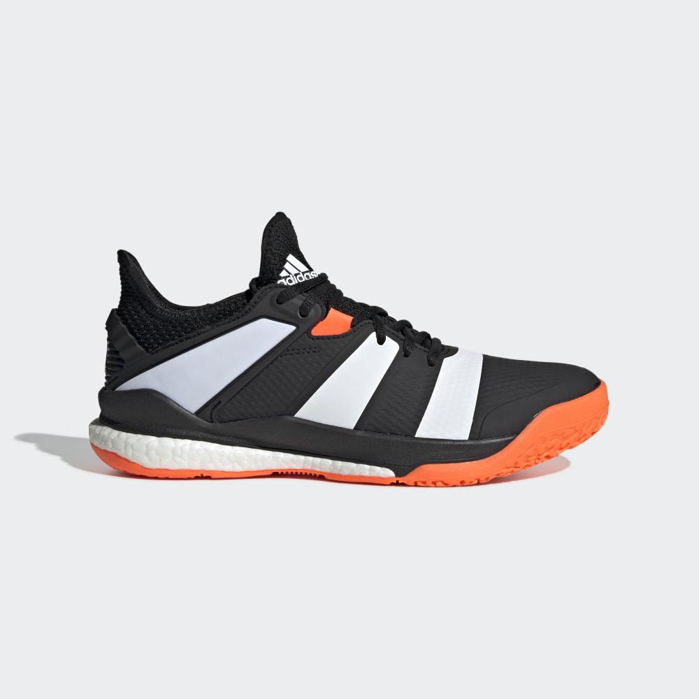 Adidas Men's Stabil X Volleyball Shoes Black/White/Orange Ireland G26421